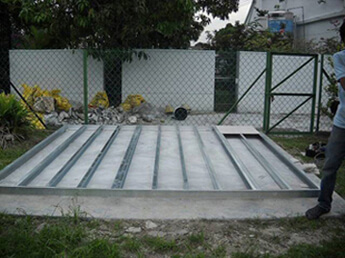 Installation of Garden Shed