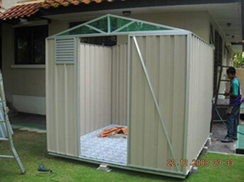 Installation of Garden Shed