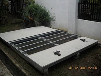 Installation of Garden Shed