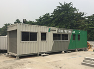 Modification Of 40' HC Used Storage Container
